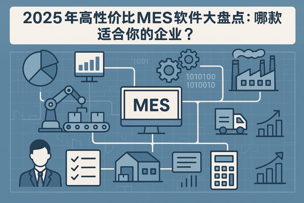 2025 年高性价比 MES 软件大盘点：哪款适合你的企业？